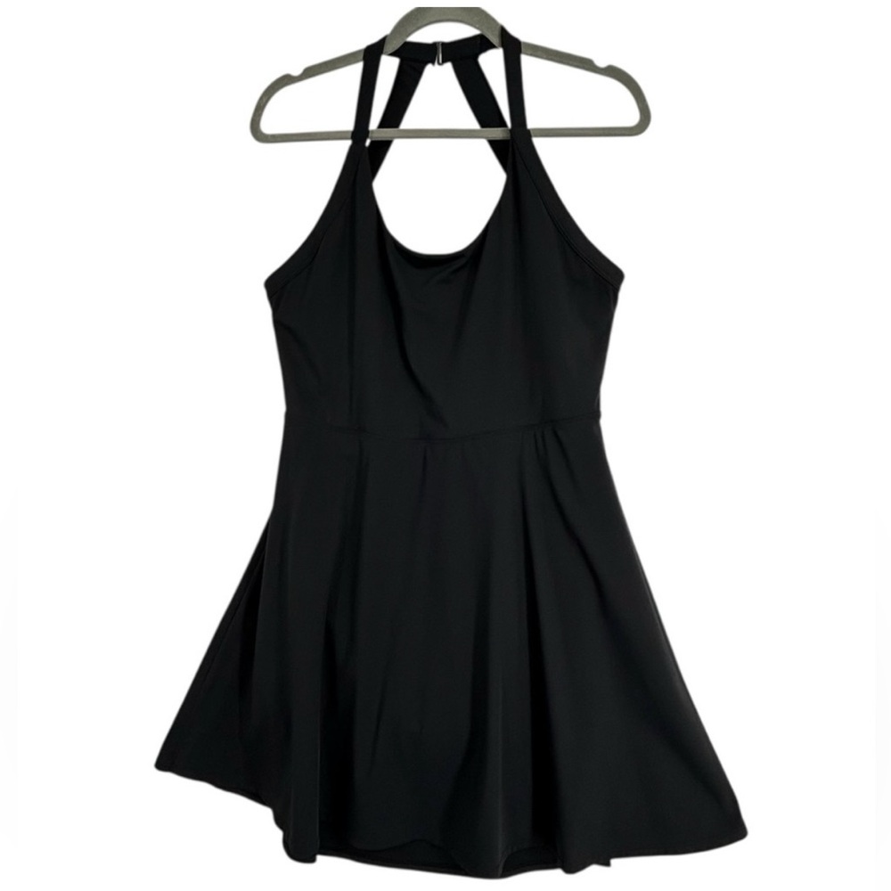 Halara Backless Twisted Flare Mini Dress XL